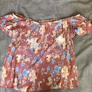 Off the shoulder top